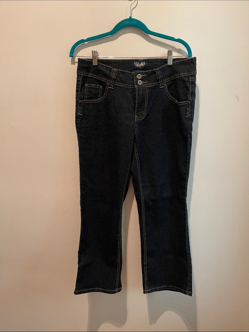 Angels Dark Blue Boot Cut Jeans